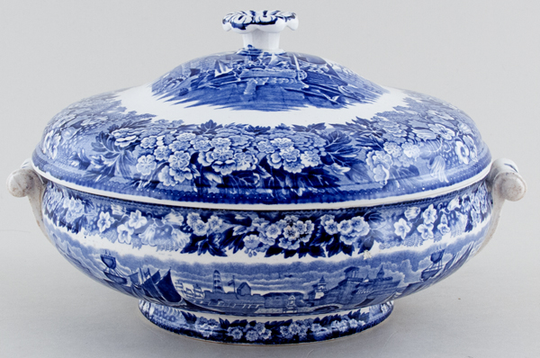 Vegetable Dish with Cover large c1933
